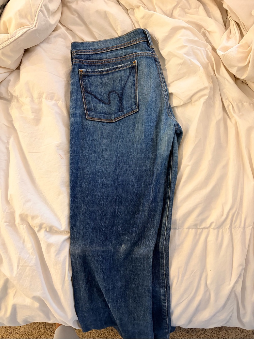Citizens of Humanity Bootleg Women's Mid Wash Blue Jeans